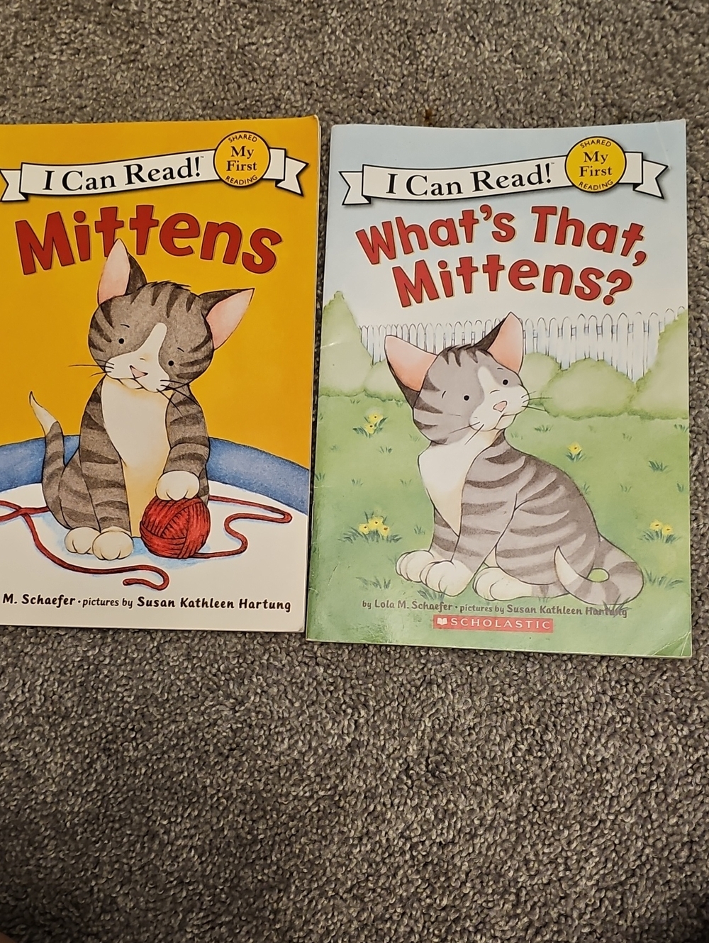 K6🔹️Scholastic Mittens Cat Picture Books